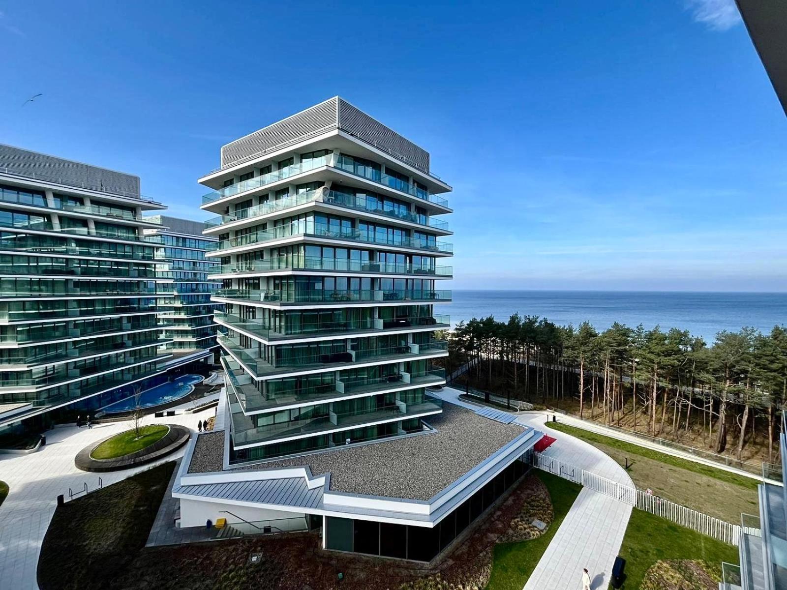 Appartement Blue Reef 6Th Floor Sea View à Miedzyzdroje Extérieur photo